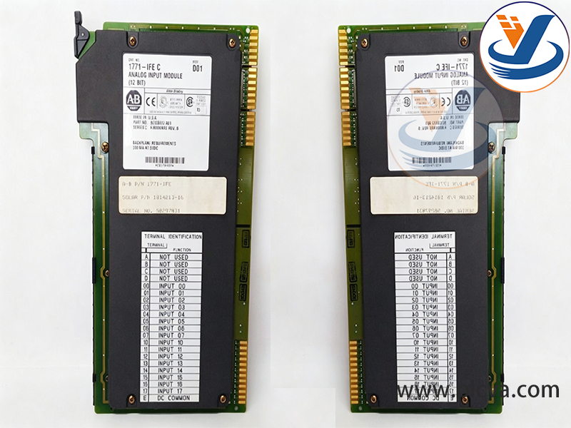 A-B 1771-IFE/C ANALOG INPUT MODULE