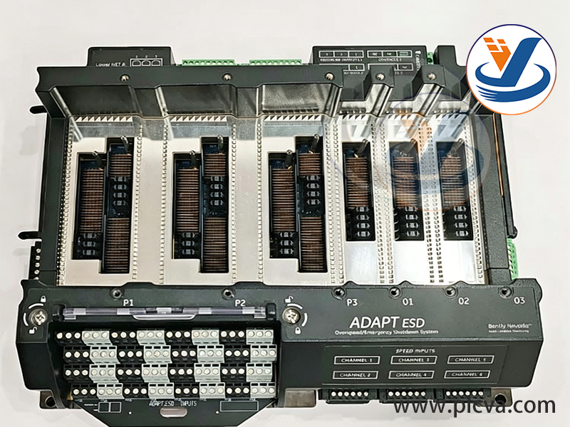BENTLY NEVADA 289761-01 3701/55 Base rack ADAPT ESD Overspeed/Emergency Shutdown System Module