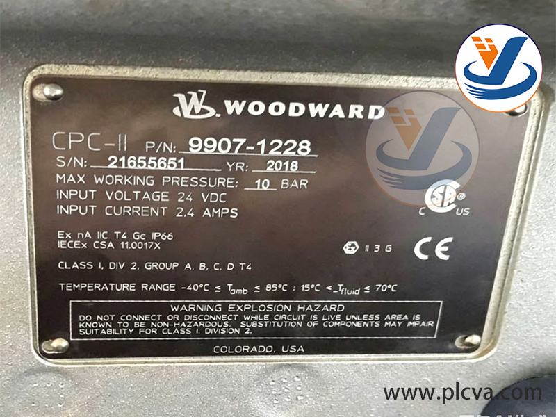 Woodward 9907-1228 Current to Pressure Converter CPC-II