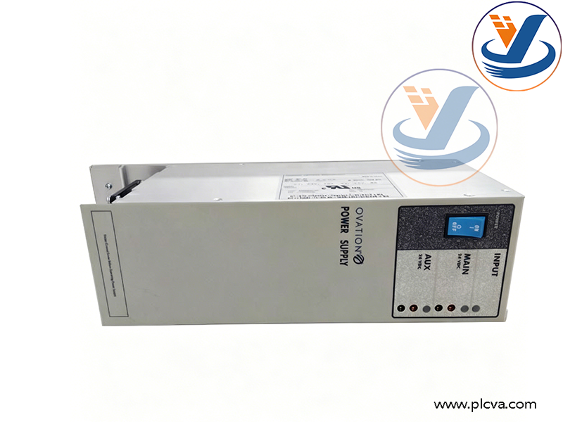 EMERSON OVATION 1X00416H01 WH5-2FF Power Supply Module 24VDC (24V AUX)