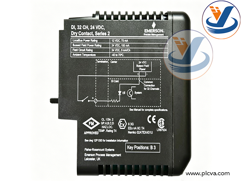 Emerson VE3008 KJ2005X1-MQ1 Controller module