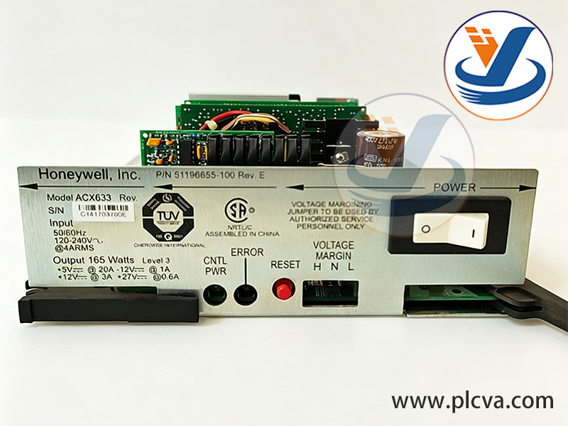Honeywell ACX633 51196655-100 Dual Node Power Supply Module