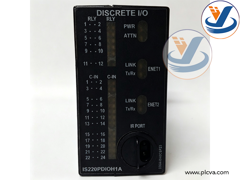 GE IS220PDIOH1A Discrete Input/Output Module Mark VI 336A4940CSP23