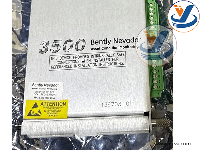 Bently Nevada 136703-01 Barrier Tachometer I/O Module, Model 3500/50