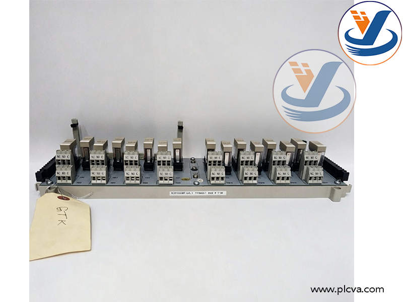EMERSON Model 1C31223G01 Relay Panel Module
