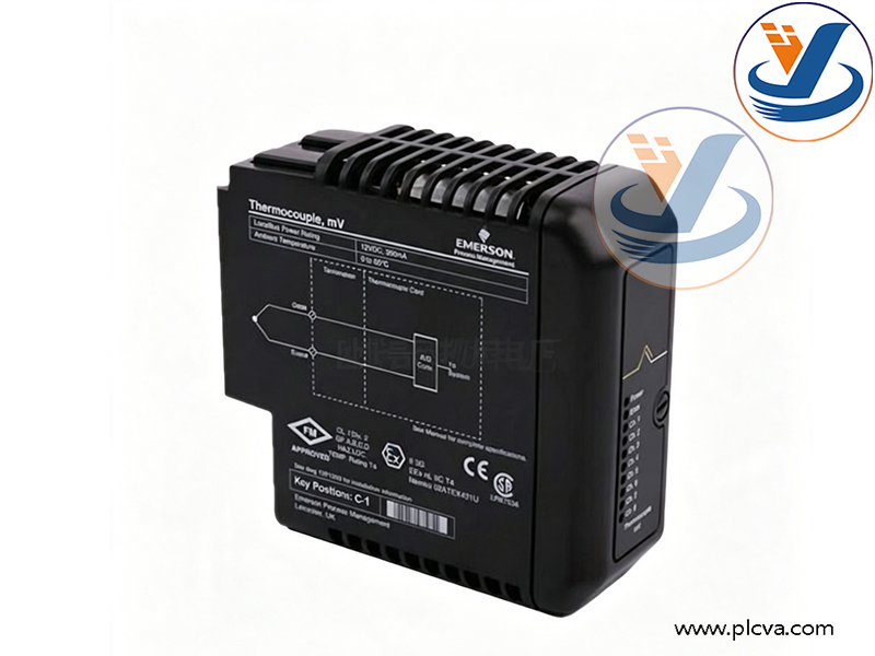 Emerson DeltaV M-Series Series 2 VE4005S2B1 Standard 8-Channel 4-20mA HART Analog Output Module