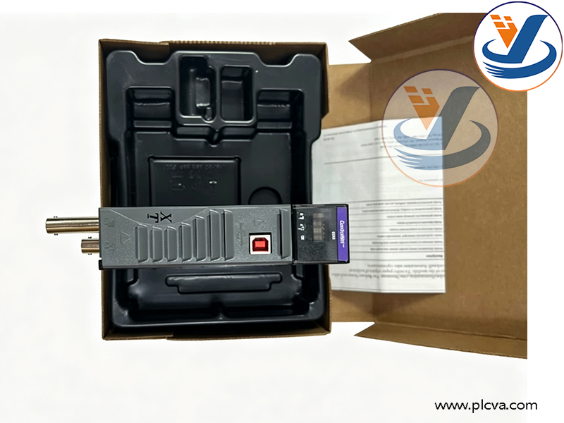 Allen‑Bradley Rockwell Automation ControlLogix 1756‑CN2RXT Dual‑Port Redundant ControlNet Communication Module