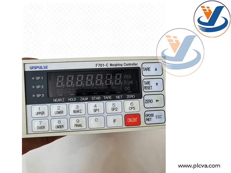 Unipulse Model F701-C General Purpose Weighing Indicator and Controller