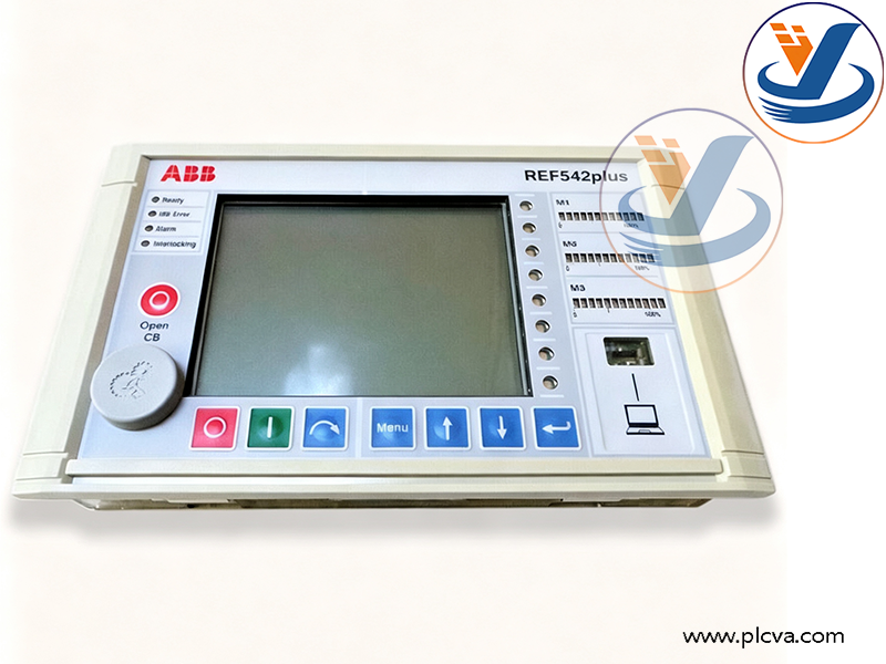 ABB REF542PLUS (Order No.:1VCR007346, SUE3000), White Human‑Machine Interface Unit (New Model)