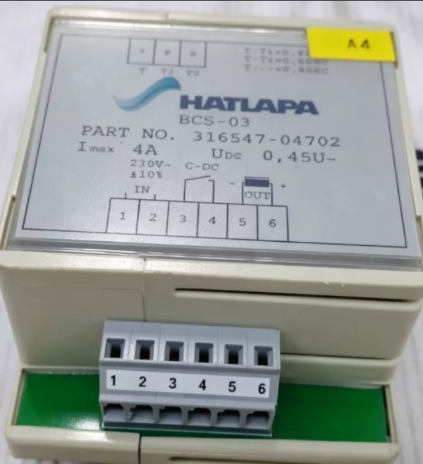 HATLAPA BCS‑03 Marine Fixed Timing‑Sequence Control Module, Part No.316547‑04702