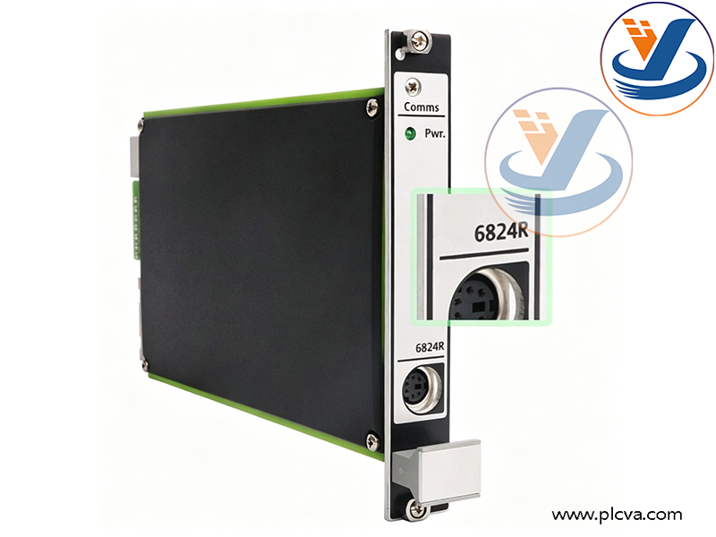 EMERSON A6824R Modbus Communication Rack Interface Module, Part No.9199‑00098‑13 (4HP Width)