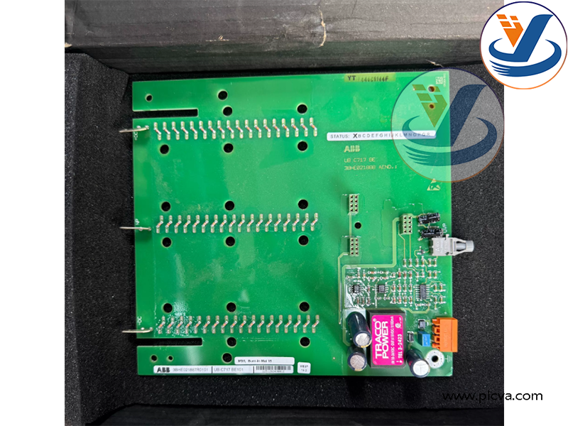 ABB UB C717 BE101 Control Board, Part‑No: 3BHE021887R0101
