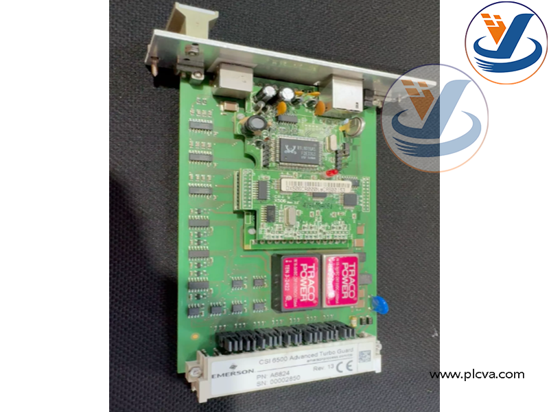 Emerson A6824 Modbus and Rack Interface Module