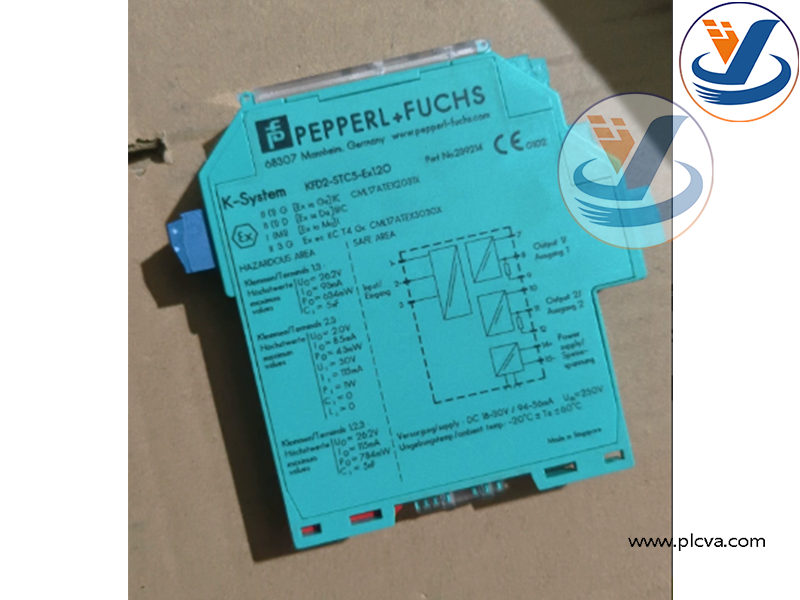 Pepperl+Fuchs KFD2‑STC5‑Ex1.2O SMART Transmitter Power Supply, Isolated Intrinsic‑Safety Barrier, K‑System Series, Item No. 239214