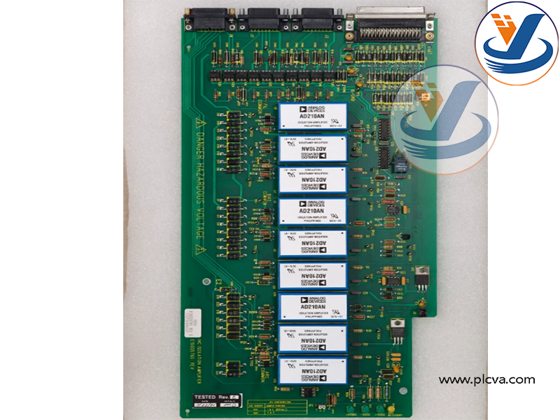 Varian Semiconductor Equipment IHC Isolation‑Amplifier PCB Assembly, Part Number E15005760