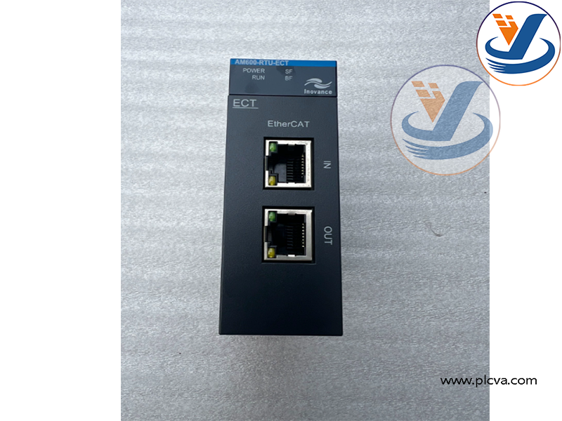 Inovance AM600‑RTU‑ECT EtherCAT Remote Bus Coupler Communication Module