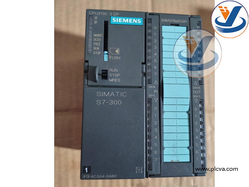 Siemens 6ES7 313‑6CG04‑0AB0, SIMATIC S7‑300 CPU 313C‑2 DP Compact Central Processing Unit Module