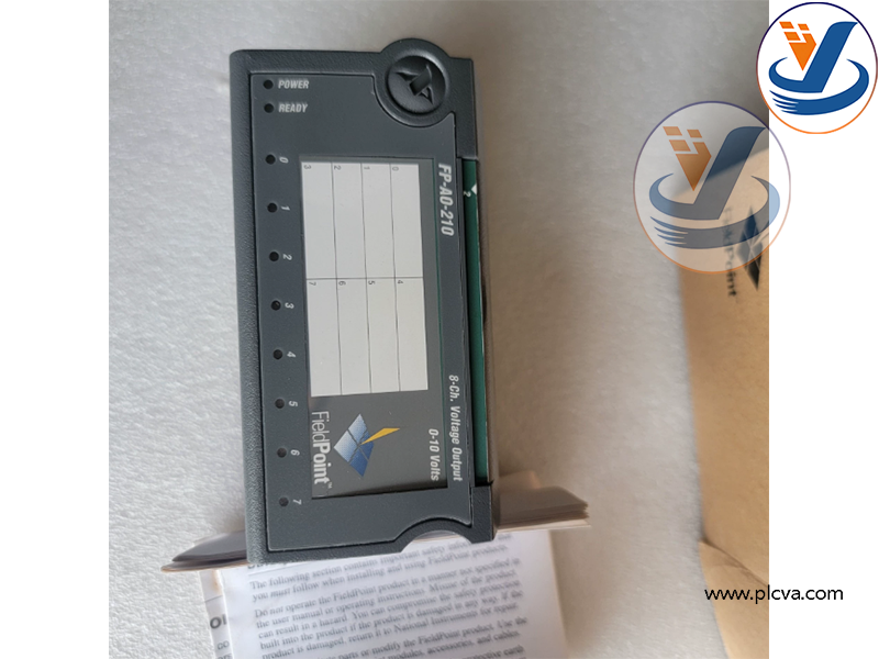 National Instruments FP‑AO‑210, 8‑Channel Single‑ended Analog Voltage Output Module