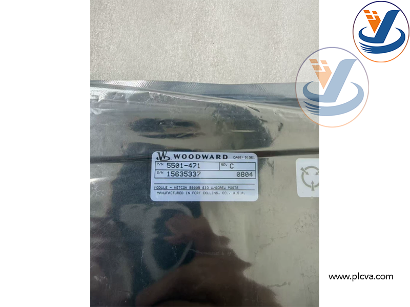 Woodward 5501‑474 NetCon SIO Serial Communication I/O Module
