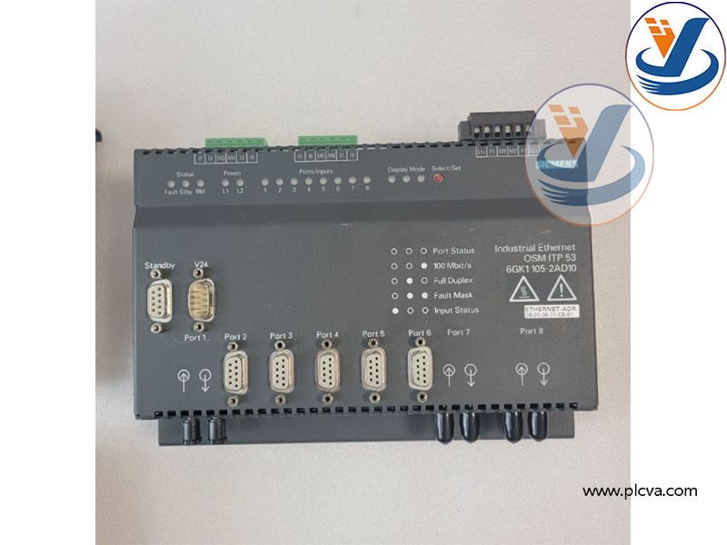 Siemens SIMATIC NET OSM ITP53 Optical Switch Module, Part‑No. 6GK1105‑2AD10