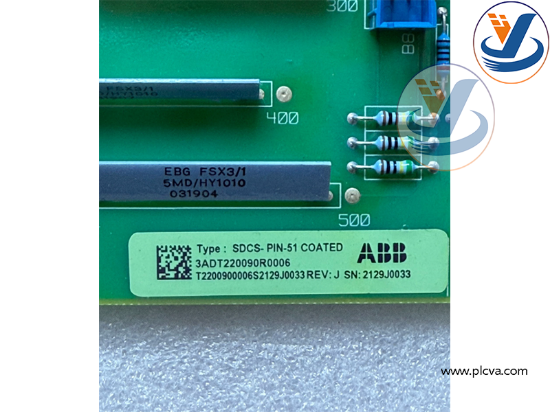 ABB SDCS‑PIN‑51‑COAT Measurement and Pulse‑Conditioning Board, Part No. 3ADT220090R0006
