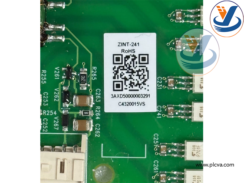 ZINT‑241 Control Interface Board (3AXD50000003291), ABB ACS880 Drive Internal Main‑Circuit Control Module