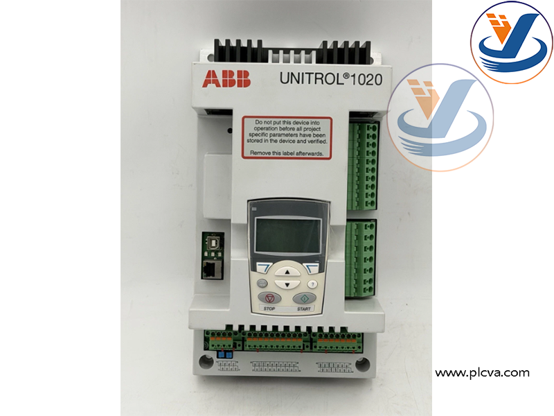 ABB UNITROL 1020‑0007 FULL+PSS Automatic Voltage Regulator (AVR Panel) Part Number: 3BHE030579R0007