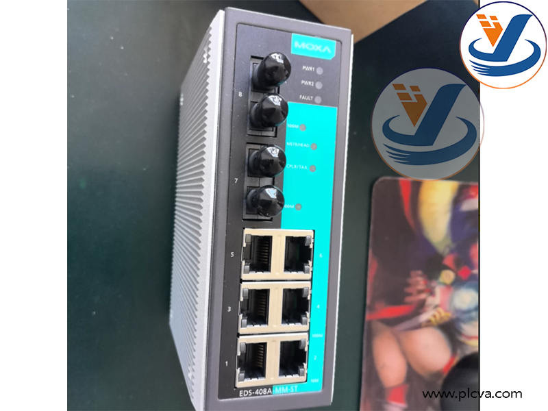 MOXA 8-port Industrial Ethernet Switch