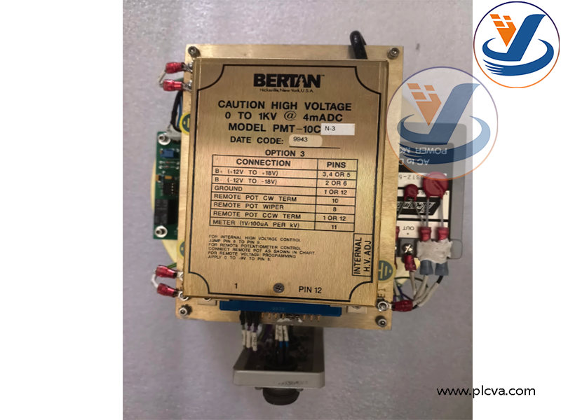 BERTAN PMT-10C Modular Precision High Voltage DC Power Supply