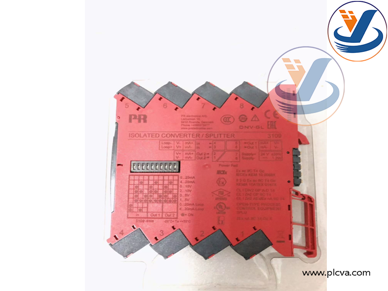 PR 3109-S109 Galvanically Isolated Converter & Signal Splitter Module