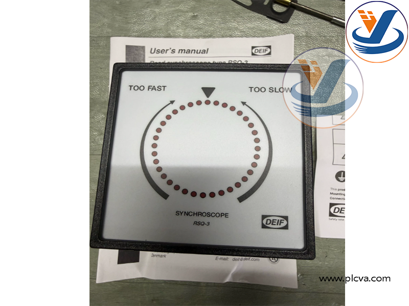 DEIF CSQ-3 Multi-functional Synchronization Meter