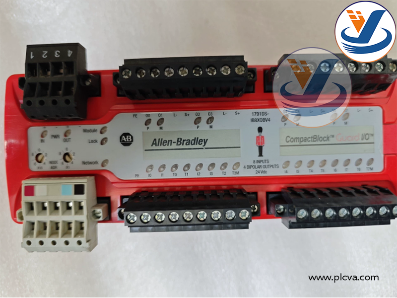 Allen‑Bradley 1791DS-IB8XOBV4 Guard I/O 16 Point Digital Comb Module