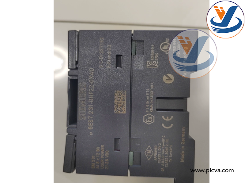 SIEMENS 6ES7 231-0HF22-0XA0 SIMATIC S7-200 EM231 8AI Analog Input Module